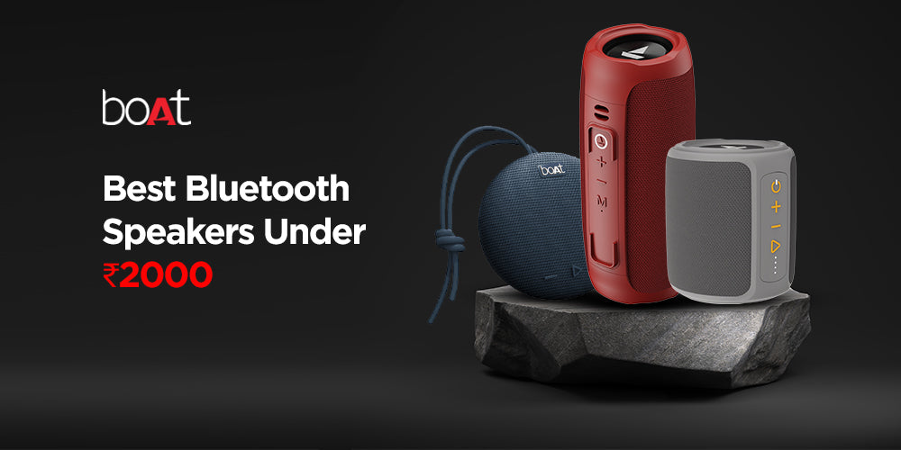 boAt Portable Speakers: Best Bluetooth Speakers Under 2000 In india