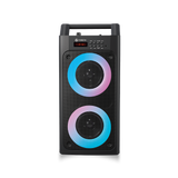Toreto Party 30 with Karaoke Mic, RGB Light Support USB & SD Card, Aux, 5 Hr Playtime 30 W Bluetooth Party Speake