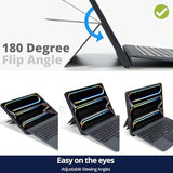 WIWU iPad Pro 11 inch Case with Keyboard(2022 4th-2018 1st), Smart Keyboard Folio Magnetic Detachable and Wireless Keyboard with Trackpad for Apple iPad Pro 11,Backlit