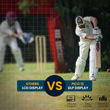 Portronics Pico 12 Portable Smart Projector with Android 11, 4K Ultra HD Support, Rechargeable, 3200 Lumens, DLP Technology, 120" Max Display, Auto Keystoning, 5W Speaker (Black)