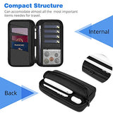 WIWU Black Nylon Women's RFID Blocking Passport Holder (MATE-01)