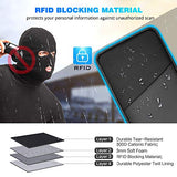 WIWU Black Nylon Women's RFID Blocking Passport Holder (MATE-01)