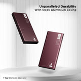 boAt EnergyShroom PB300 Air 10000 mAh 22.5W Pocket Size Power Bank with Compact and Lightweight Design, LED Battery Display, 12 Layer Smart IC Protection & Smart Power Management(Carbon Black)