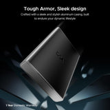 boAt EnergyShroom PB300 Air 10000 mAh 22.5W Pocket Size Power Bank with Compact and Lightweight Design, LED Battery Display, 12 Layer Smart IC Protection & Smart Power Management(Carbon Black)