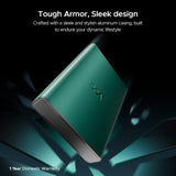 boAt EnergyShroom PB300 Air 10000 mAh 22.5W Pocket Size Power Bank with Compact and Lightweight Design, LED Battery Display, 12 Layer Smart IC Protection & Smart Power Management(Carbon Black)