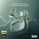 boAt Nirvana Ion ANC Pro Truly Wireless in Ear Ear Buds w/Hi-Res Audio w/LDAC, Upto 32 dB ANC, 120 Hrs Playback, Crystal Bionic Sound Powered by HiFi, ENx Tech, Hearables App(Blazing Comet)