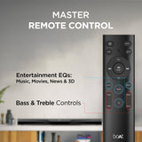 boAt Aavante Bar Quake | 200W RMS boAt Signature Sound, 2.1 Channel Soundbar with Wired Subwoofer, Entertainment EQ Modes, Bluetooth v5.3, USB, AUX, HDMI (ARC)