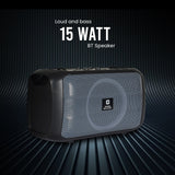 SM BT SPEAKER SEISMIC RED+BLACK