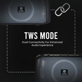 SM BT SPEAKER SEISMIC RED+BLACK