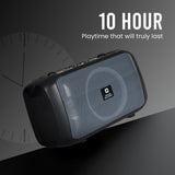 SM BT SPEAKER SEISMIC RED+BLACK