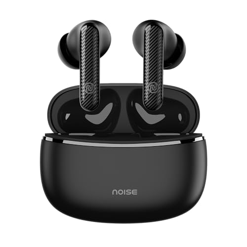 Noise Aura Buds in-Ear Truly Wireless Earbuds with 60H of Playtime, Quad Mic with ENC, Dual Device Pairing, Instacharge(10 min=150 min),12mm Polymer Composite Driver,BT v5.3(Aura White)