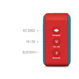 Saregama Carvaan Mini Hindi - Music Player with 401 Pre-Loaded Retro Songs, Bluetooth/FM/AM/AUX, Type-C Charger (Ocean Green)