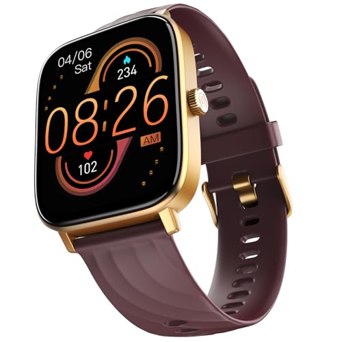 Noise New Macro Smart Watch with 2.0” HD Display,Metallic Finish BT Calling, Functional Crown, 7 Days Battery Life, Sleep Tracking, 200+ Watch Faces (Elite Black)