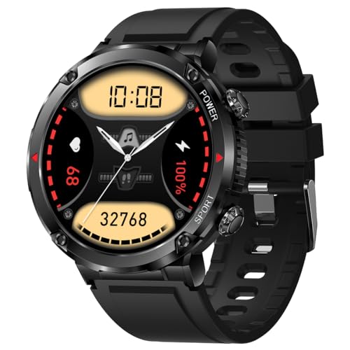 Fire-Boltt Armour, Sporty Rugged Outdoor Smart Watch with a 1.6" High-Resolution HD Display, Shockproof Metal Body, Bluetooth Calling 600 mAh Battery