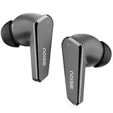 Noise Buds R1 in-Ear Truly Wireless Earbuds with Chrome Finish, 40H of Playtime, Quad Mic with ENC, Ultra Low Latency(up to 40 ms), Instacharge(10 min=120 min), BT v5.3(Carbon Black)