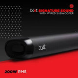 boAt Aavante Bar 4000DA | Powerful 200W Home Theatre Sound, 2.1.2 Channel, Dolby Atmos 3D Technology, Sleek & Minimal Design - boAt Lifestyle