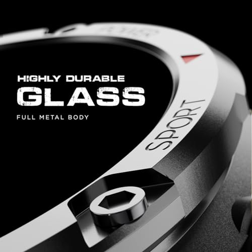 Fire-Boltt Armour, Sporty Rugged Outdoor Smart Watch with a 1.6" High-Resolution HD Display, Shockproof Metal Body, Bluetooth Calling 600 mAh Battery