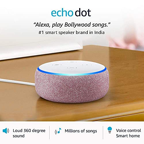 Echo Dot (3rd Gen) - #1 smart speaker brand in India with Alexa