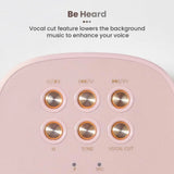 Toreto Jukebox Wireless Bluetooth Speaker 10W with Wireless Karaoke MIc IVoice Changing Feature | Deep Bass I USB I TWS I AUX I Outdoor Speaker with Carrying Strap 
