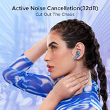 boAt Airdopes 191 ANC, 32dB ANC, Ambient Mode, 60HRS Battery, 4Mics ENx, in-Ear Detection, IWP Tech, Fast Charge, v5.3 Bluetooth Earbuds, TWS Ear Buds Wireless Earphones with mic
