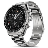 Fire-Boltt Moonwatch 36.3mm (1.43 inch) AMOLED Display, Wireless Charging, Metallic Frame, Stainless Steel Luxury Straps, Complete Health Suite, Bluetooth Calling, Sports Modes
