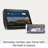 Amazon Echo Show 8  - Smart speaker with 8" HD screen, stereo sound & hands-free entertainment with Alexa 