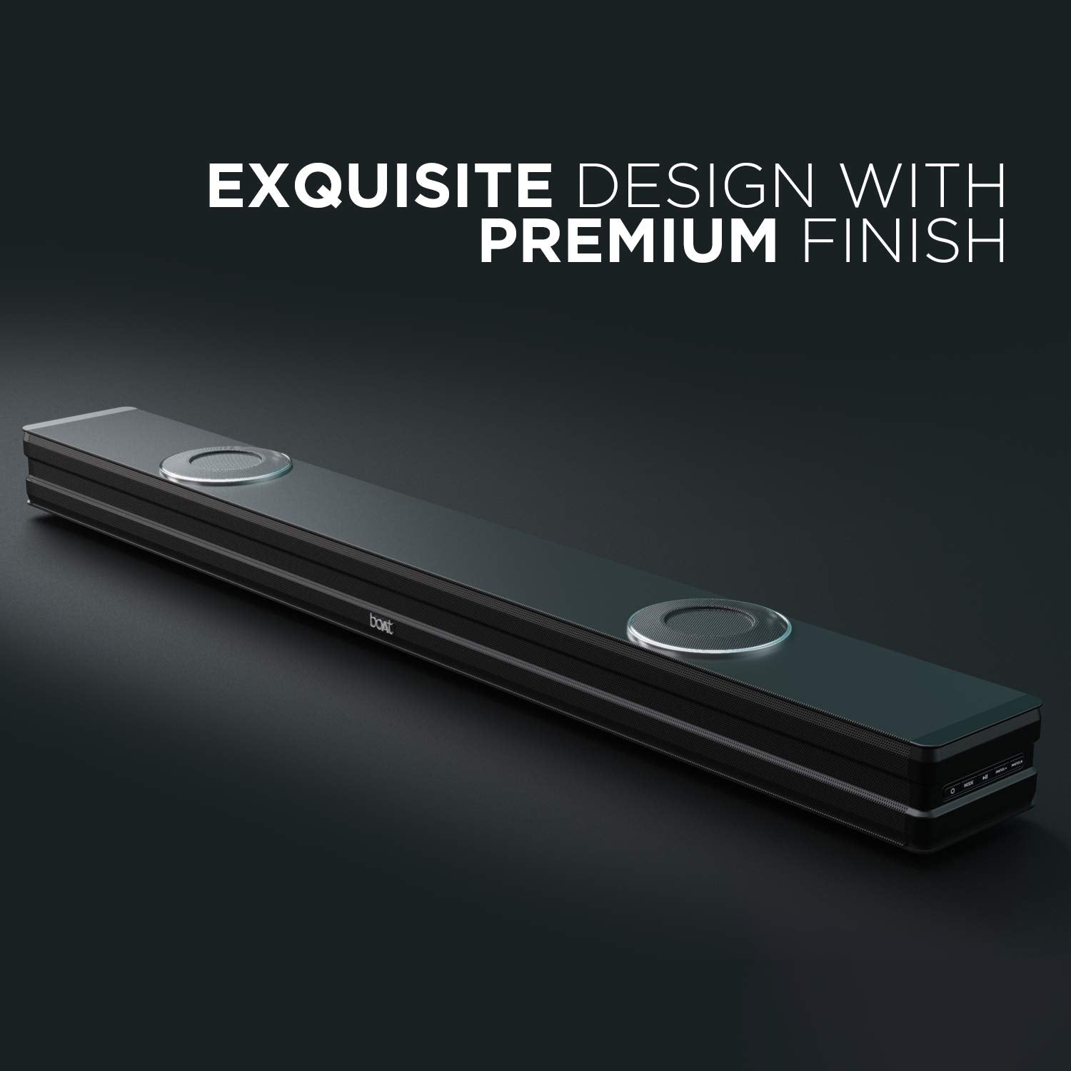 boAt Aavante Bar 4000DA with Dolby Atmos 3D 200 W Bluetooth Soundbar (Premium Black, 2.1 Channel)