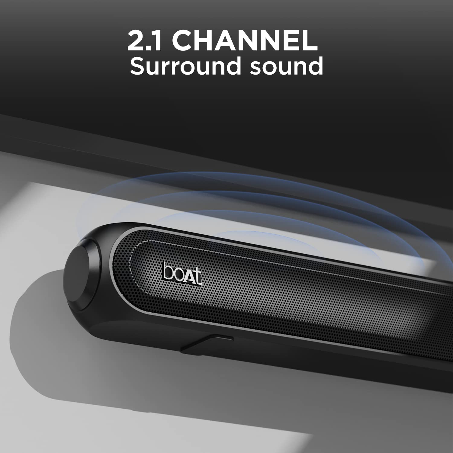 boAt Aavante Bar 4000DA with Dolby Atmos 3D 200 W Bluetooth Soundbar (Premium Black, 2.1 Channel)