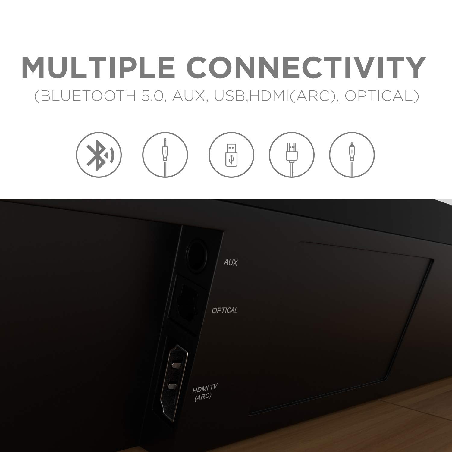 boAt Aavante Bar 4000DA with Dolby Atmos 3D 200 W Bluetooth Soundbar (Premium Black, 2.1 Channel)