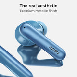 Noise Newly Launched Air Buds Pro 4 in-Ear Truly Wireless Earbuds with Metallic Finish, Hybrid ANC (Upto 40dB), 50H of Playtime, Dual Pairing, Spatial Audio, BT v5.3(Lake Blue)