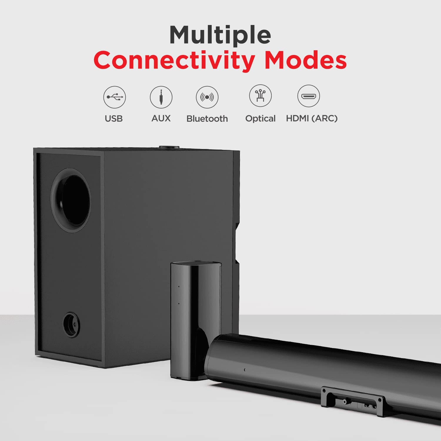 boAt Aavante Bar 4000DA with Dolby Atmos 3D 200 W Bluetooth Soundbar (Premium Black, 2.1 Channel)