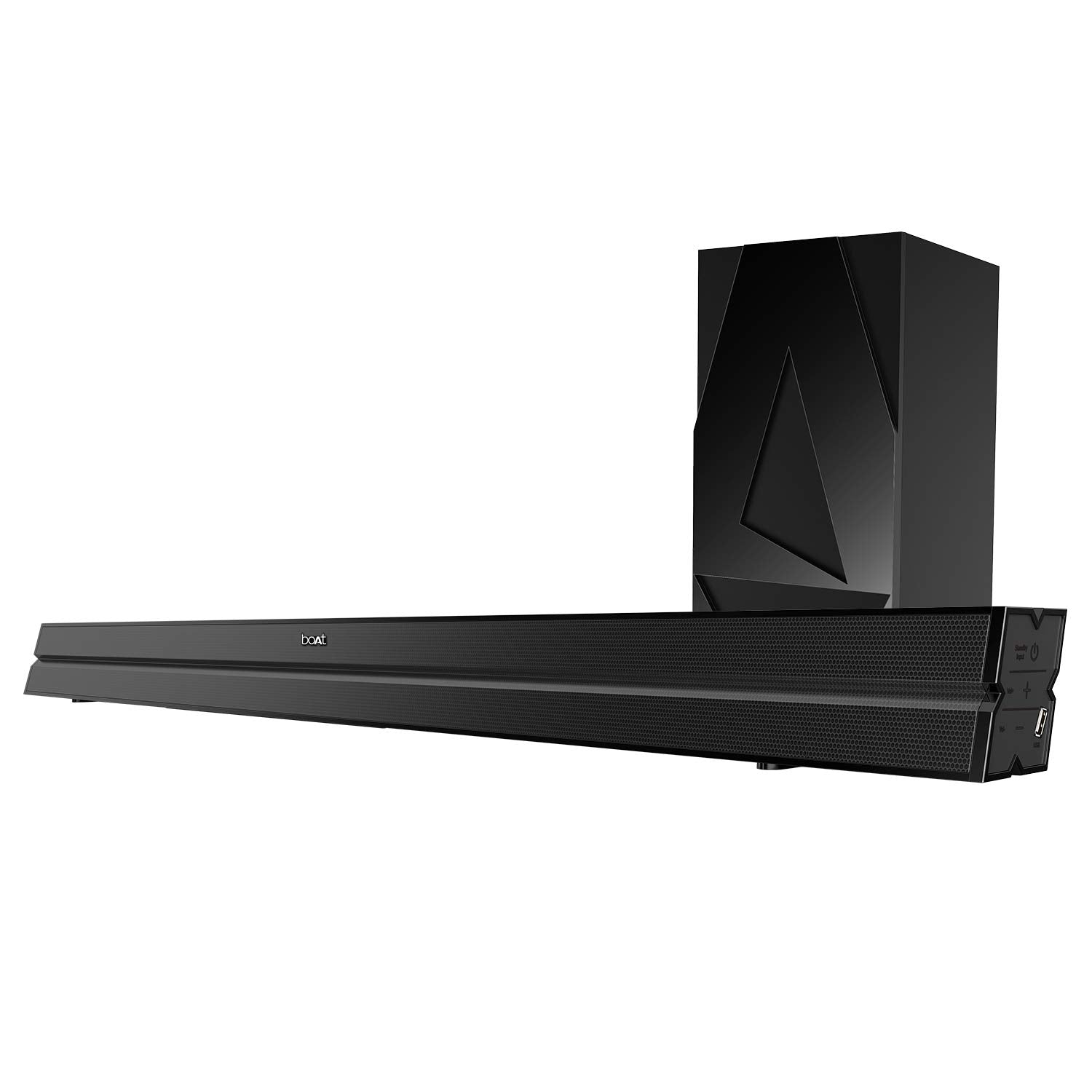 boAt Aavante Bar 4000DA with Dolby Atmos 3D 200 W Bluetooth Soundbar (Premium Black, 2.1 Channel)