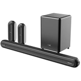 boAt Aavante Bar 3200D Soundbar with Dolby Audio,350W RMS Signature Sound,5.1 Channel,3D Surround Sound,Dual Wireless Rear Speakers&Master Remote(Premium Black)(Premium Black)