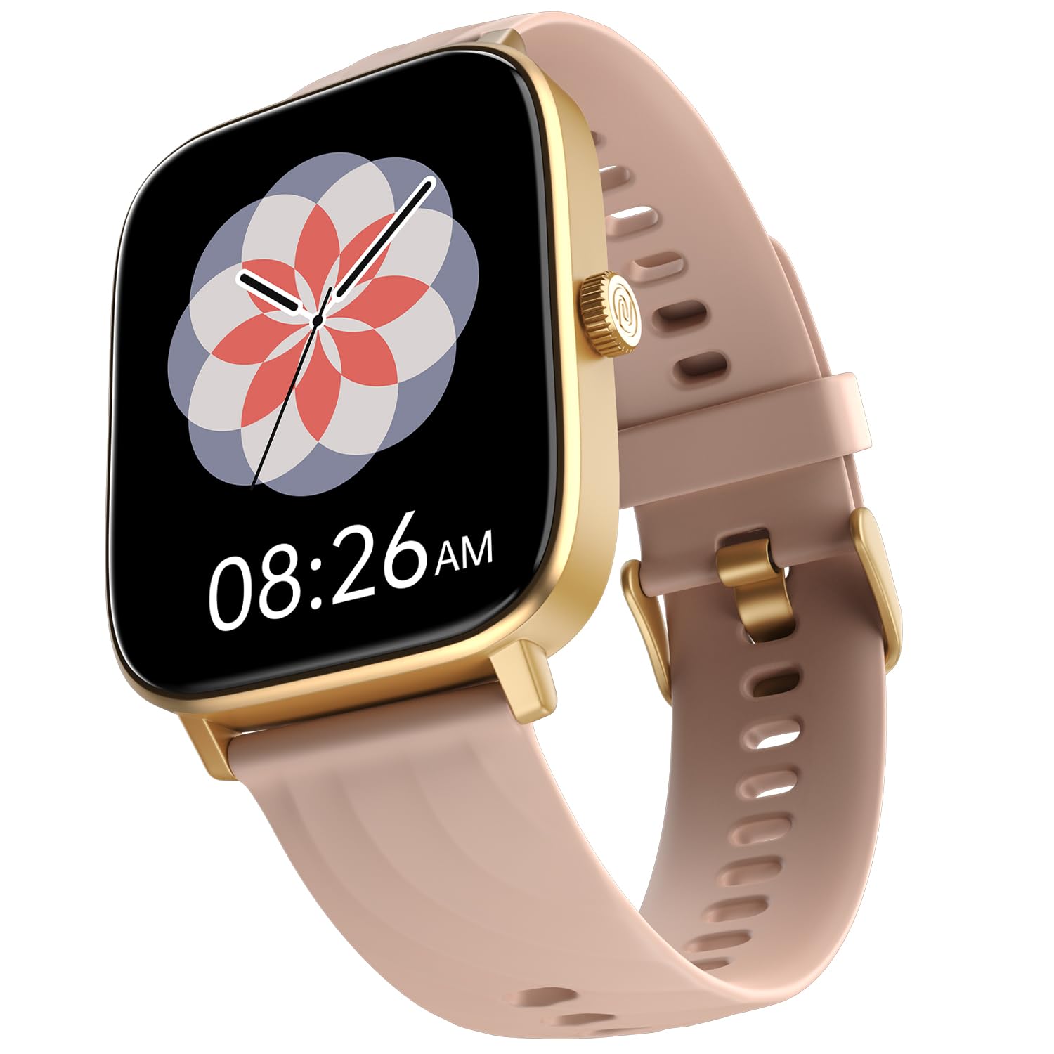 Noise New Macro Smart Watch with 2.0” HD Display,Metallic Finish BT Calling, Functional Crown, 7 Days Battery Life, Sleep Tracking, 200+ Watch Faces (Elite Black)