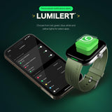 Noise Ultra 3 Luminary with India's 1st Ever Personalised Notification Alerts (Lumilert), 1.96" AMOLED Display, Premium Metallic Dial, Send Upto 5 Emojis (Lumiping), Health Suite (Jet Black)