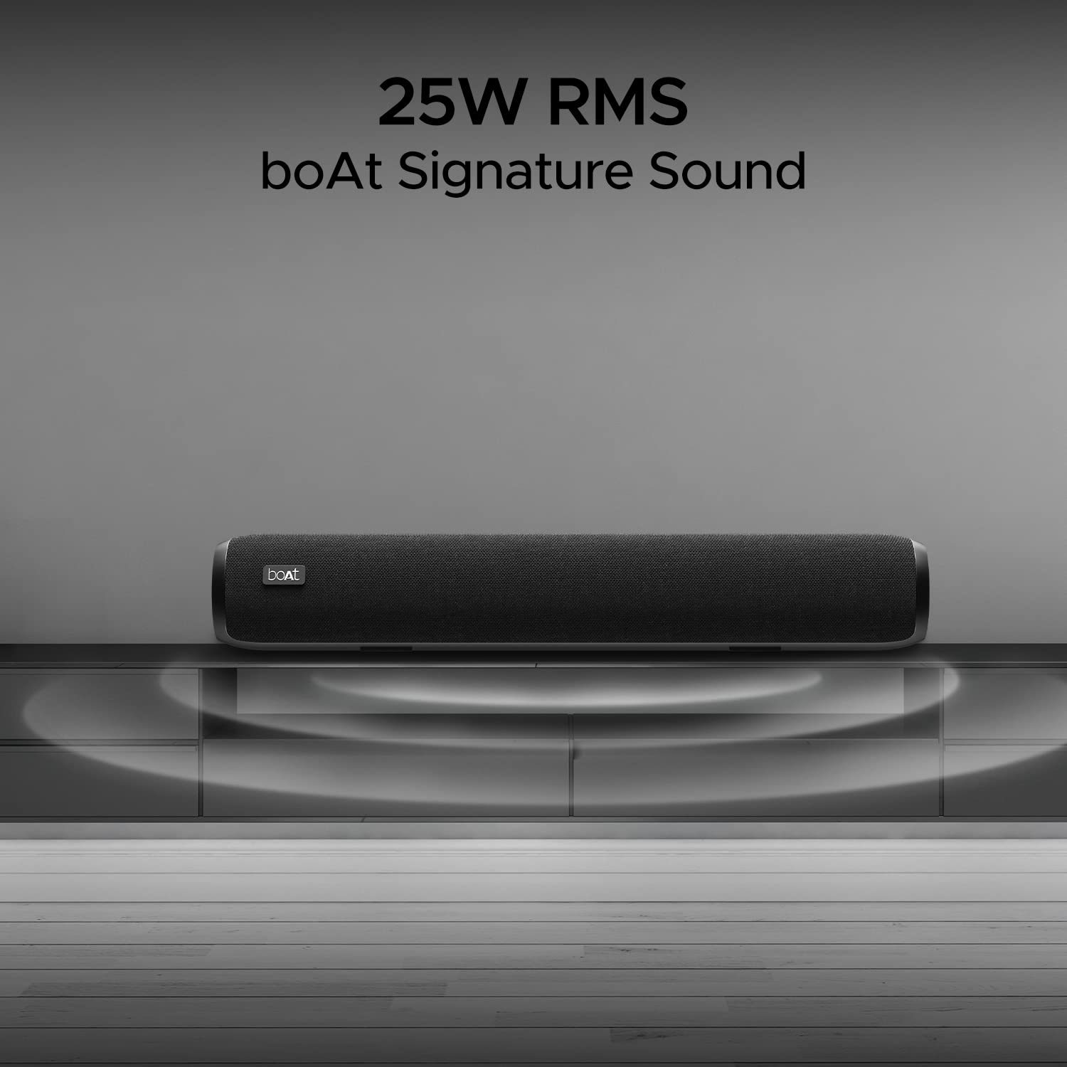 boAt Aavante Bar 4000DA with Dolby Atmos 3D 200 W Bluetooth Soundbar (Premium Black, 2.1 Channel)