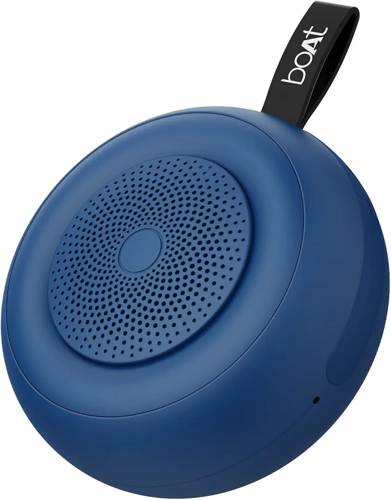 boAt Stone 135 Portable Wireless Speaker with 5W RMS Immersive Sound,IPX4 Water Resistance, True Wireless Feature, Up to 11H Total Playtime, Multi-Connectivity Modes with Type C Charging