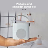 Toreto Jukebox Wireless Bluetooth Speaker 10W with Wireless Karaoke MIc IVoice Changing Feature | Deep Bass I USB I TWS I AUX I Outdoor Speaker with Carrying Strap 