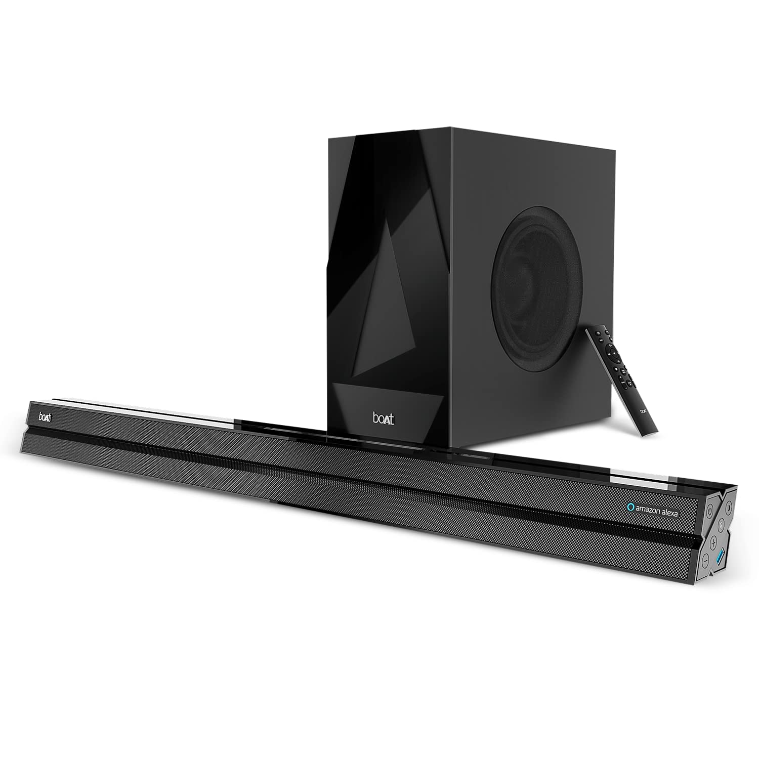 boAt Aavante Bar 4000DA with Dolby Atmos 3D 200 W Bluetooth Soundbar (Premium Black, 2.1 Channel)