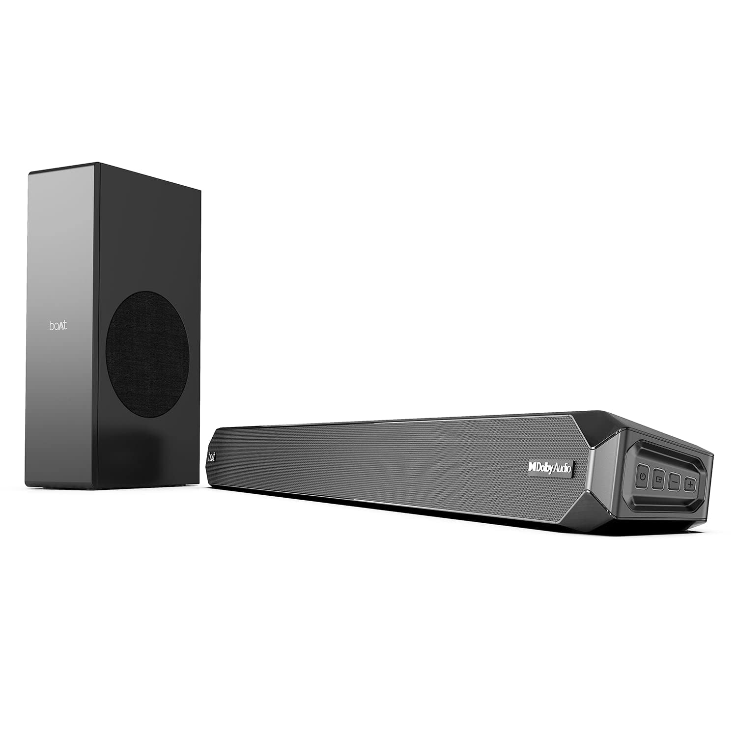 boAt Aavante Bar 4000DA with Dolby Atmos 3D 200 W Bluetooth Soundbar (Premium Black, 2.1 Channel)