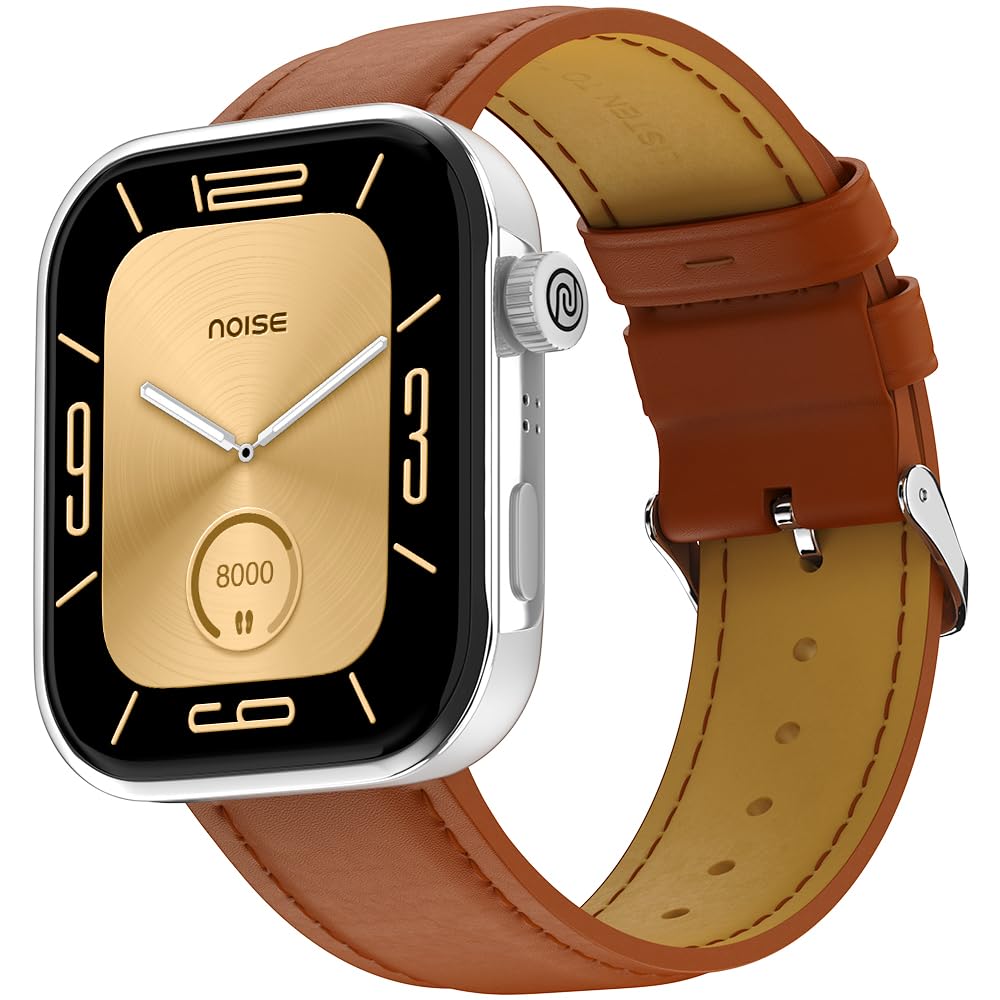 Noise Pro 5 Smart Watch with 1.85" AMOLED Display, BT Calling, New DIY Watch Faces, Ultra Personalization with Smart Dock, Productivity Suite, 100 Sports Modes and More (Rainbow Weave)