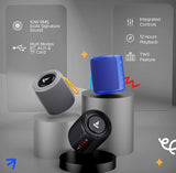 boAt Stone 352 Bluetooth Speaker with 10W RMS Stereo Sound, IPX7 Water Resistance, TWS Feature, Up to 12H Total Playtime, Multi-Compatibility Modes and Type-C Charging