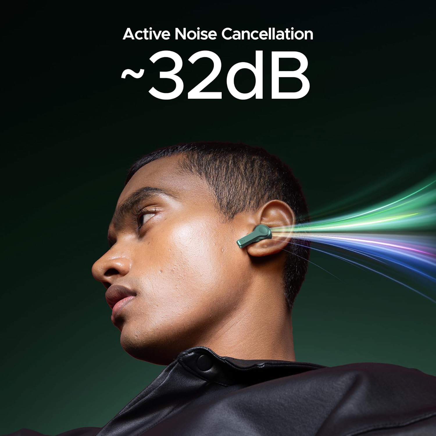 boAt Nirvana Space Truly Wireless in-Ear Earbuds w/ 360º Spatial Audio, ANC (~32dB),100HRS Playback,4 Mics w/AI-ENx™,in-Ear Detection,DLC Drivers, Multipoint Connectivity Ear Buds TWS (Cosmic Black)