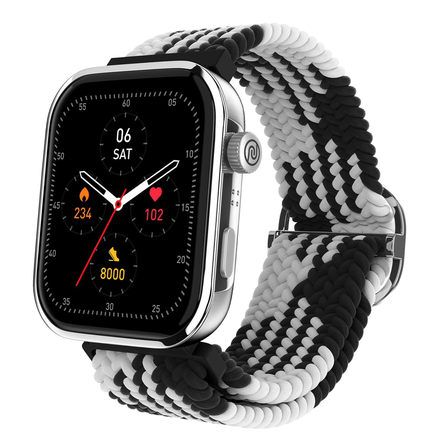 Noise ColorFit Pro 5 Max 1.96" AMOLED Display Smart Watch, BT Calling, Post Training Workout Analysis, VO2 Max, Rapid Health, 5X Faster Data Transfer - Jet Black