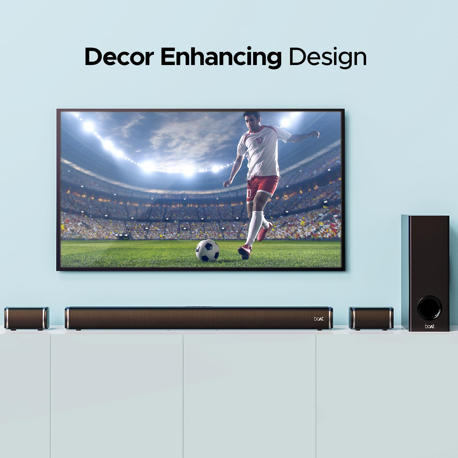 boAt Aavante Bar 4000DA with Dolby Atmos 3D 200 W Bluetooth Soundbar (Premium Black, 2.1 Channel)