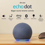Amazon Echo Dot  | Smart speaker with Bigger sound, Motion Detection, Temperature Sensor, Alexa and Bluetooth| Blue