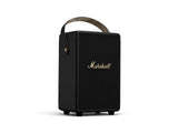 Marshall Tufton Portable Bluetooth Speaker with 20+ Hours of Portable Playtime, (360° Sound), Water-Resistant (IPX2) - Black & Brass.