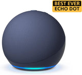 Amazon Echo Dot  | Smart speaker with Bigger sound, Motion Detection, Temperature Sensor, Alexa and Bluetooth| Blue