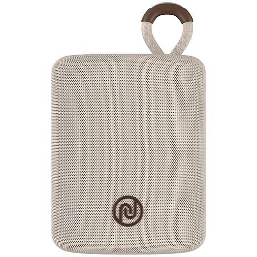 Noise Vibe 2 5W Portable Wireless Bluetooth Speaker with Built-in Mic,15H Playtime,TWS Pairing Support,52mm Driver,BT v5.3 (Safari Beige)