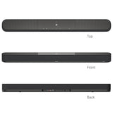 Sennheiser AMBEO Soundbar Plus - 400 Watts with Immersive 3D Surround Sound, Virtual 7.1.4 Speaker Setup, Built-in 4 Dual Subwoofers, Alexa Built-in and Dolby Atmos, 2 Years Warranty